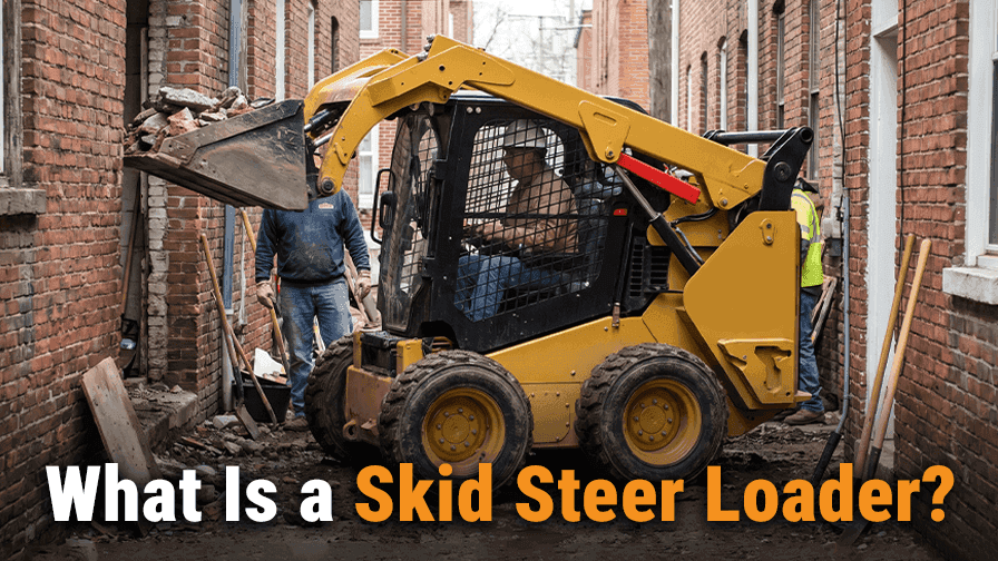 What Is a Skid Steer Loader? Uses, Types & How It Works