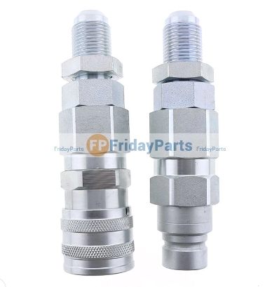 Flat Face Hydraulic Quick Connect Coupler