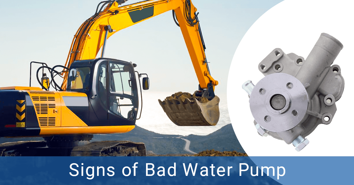 bad signs of water pump