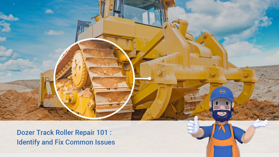 Dozer Track Roller Repair 101 : Identify and Fix Common Issues