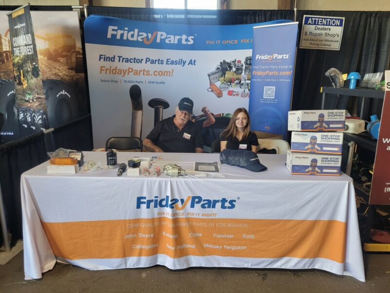 fridayparts at 2024 sunbelt ag expo