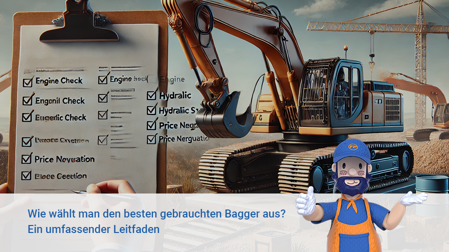 Wie wählt man den besten gebrauchten Bagger aus? Ein umfassender Leitfaden