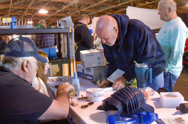FridayParts Sunbelt AG Expo booth interactions