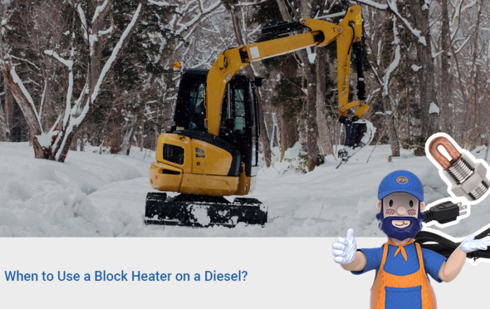 when to use a block heater on a diesel