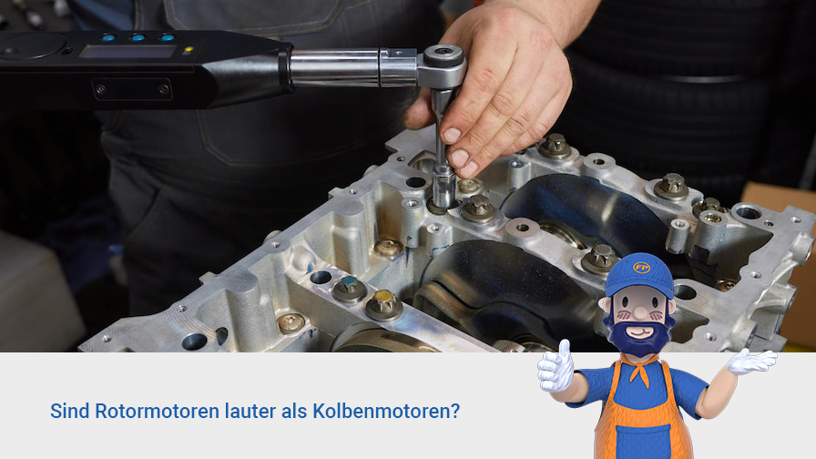 Sind Rotormotoren lauter als Kolbenmotoren?