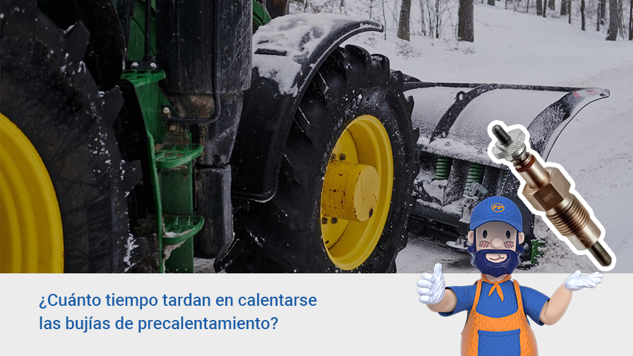 ¿Cuánto tardan en calentarse las bujías incandescentes?