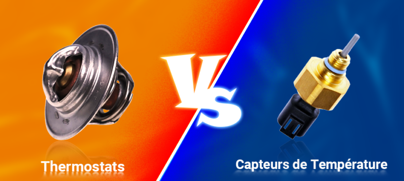 capteurs de température vs thermostats