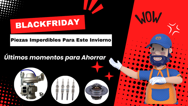 Ofertas del Black Friday 2024: ¡No te pierdas las piezas esenciales para el invierno en FridayParts!