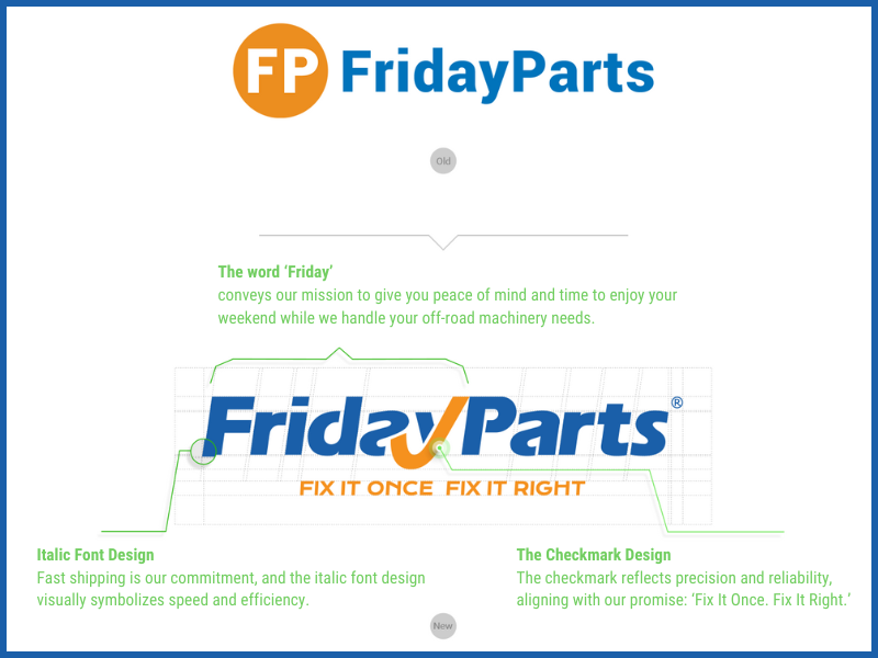 FridayParts freshlook logo