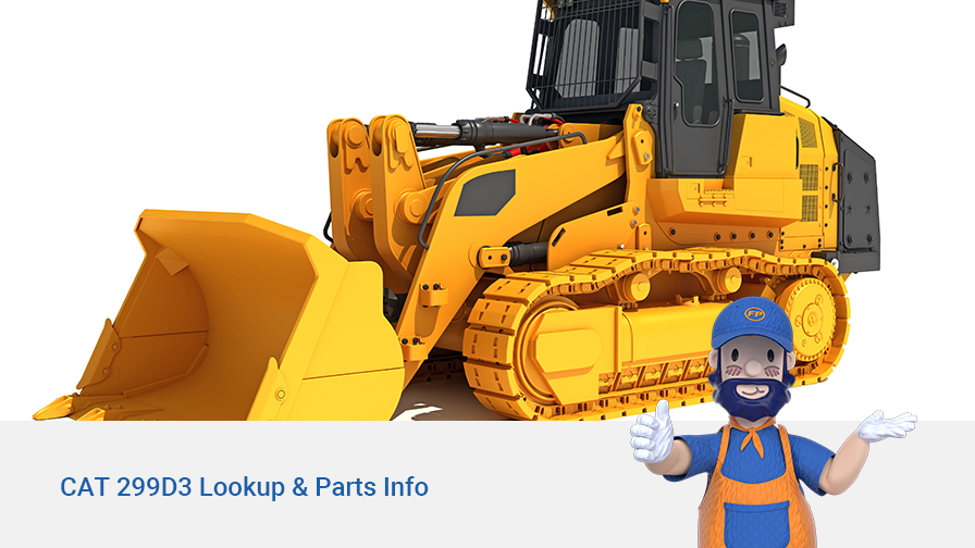 CAT 299D3 Compact Track Loader Lookup & Parts Info