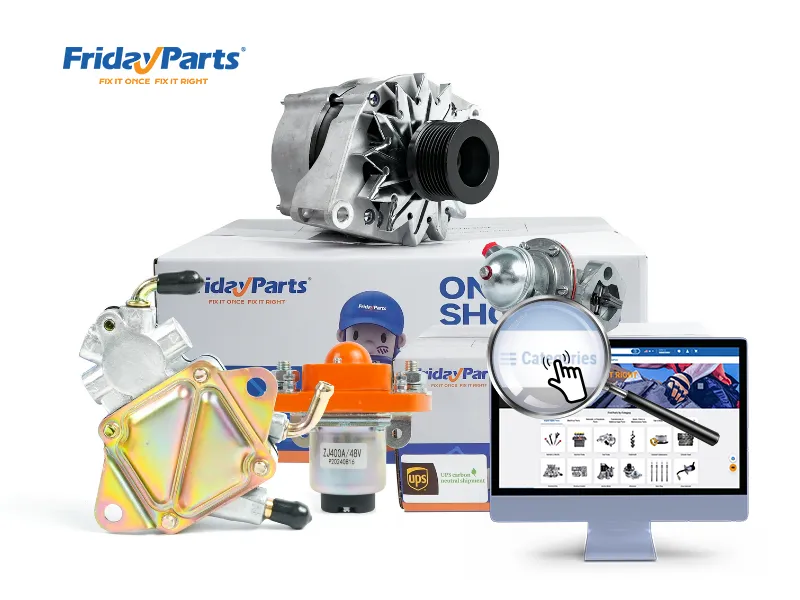 Ersatzteile für Maschinen von FridayParts