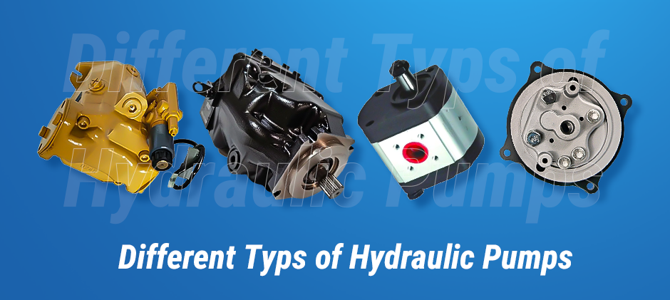 different types of hydraulic pumps