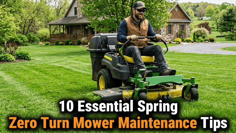 10 Essential Spring Zero Turn Mower Maintenance Tips