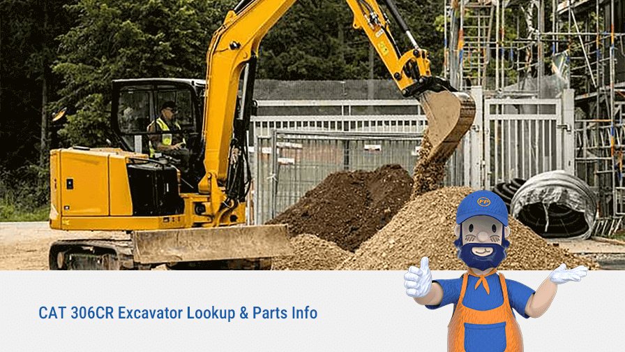 CAT 306CR Mini Excavator Lookup & Parts Info