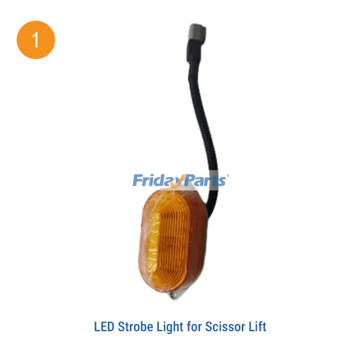 LED Strobe Light for Scissor Lift
