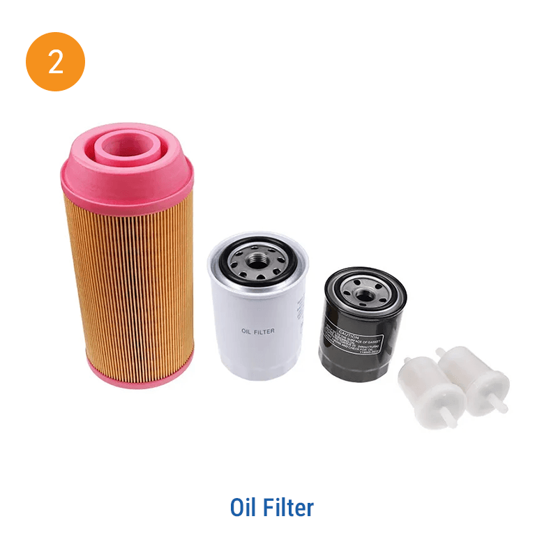 oil filter for lawn mower