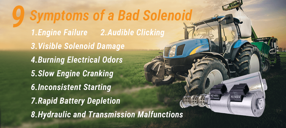 9 symptoms of a bad solenoid
