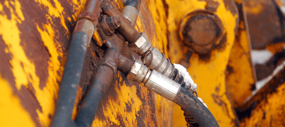 hydraulic hoses in excavators