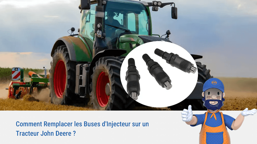 Comment Remplacer les Buses d’Injecteur sur un Tracteur John Deere ?