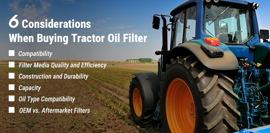 6 considerations to help you buy the best tractor oil filter