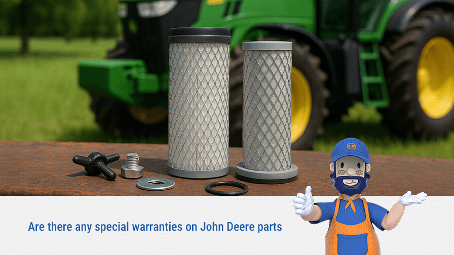 Are There Any Special Warranties for John Deere Parts?
