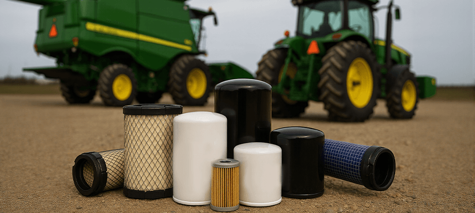 John Deere equipment and John Deere parts