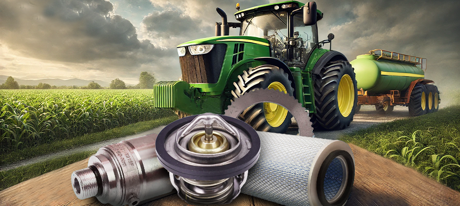 John Deere tractor and john deere parts