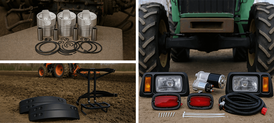 common John Deere parts