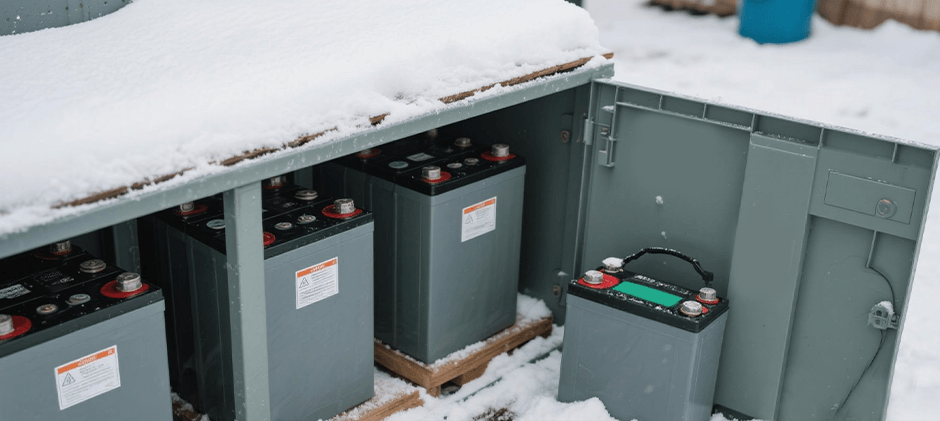 how to store your mower battery in winter