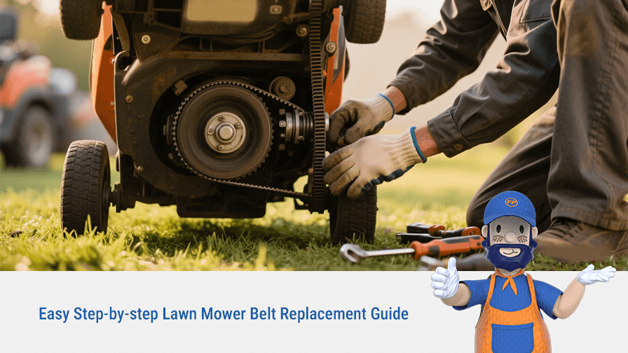 How to Replace a Lawn Mower Belt?