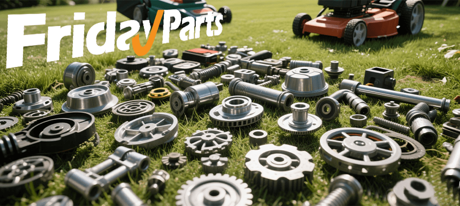 FridayParts huge lawn mower inventory