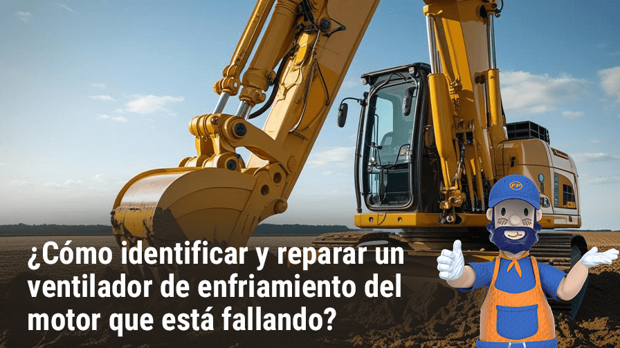 Cómo identificar y reparar un ventilador de enfriamiento del motor que está fallando