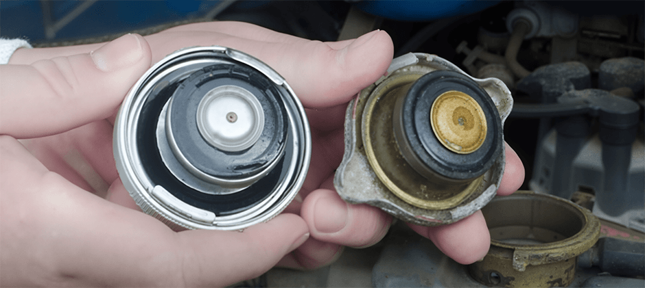 Radiator cap are applied in heavy equipment