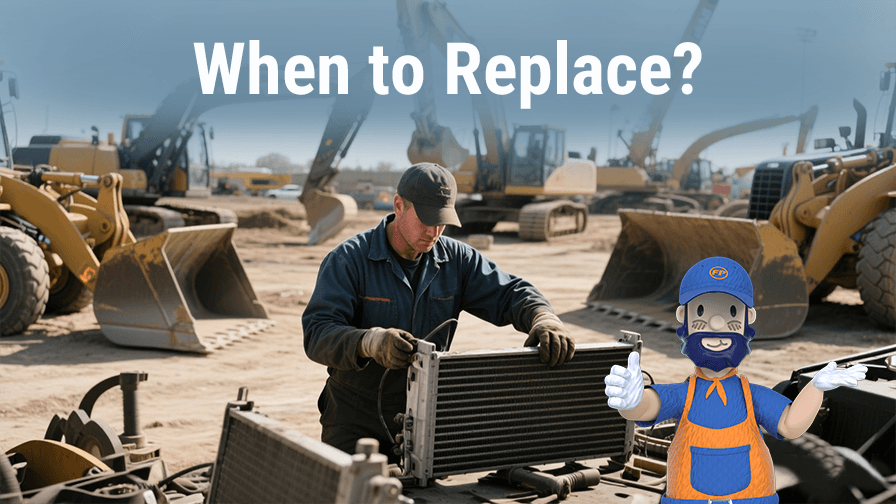 When Should a Radiator in Off-Road Machinery Be Replaced?