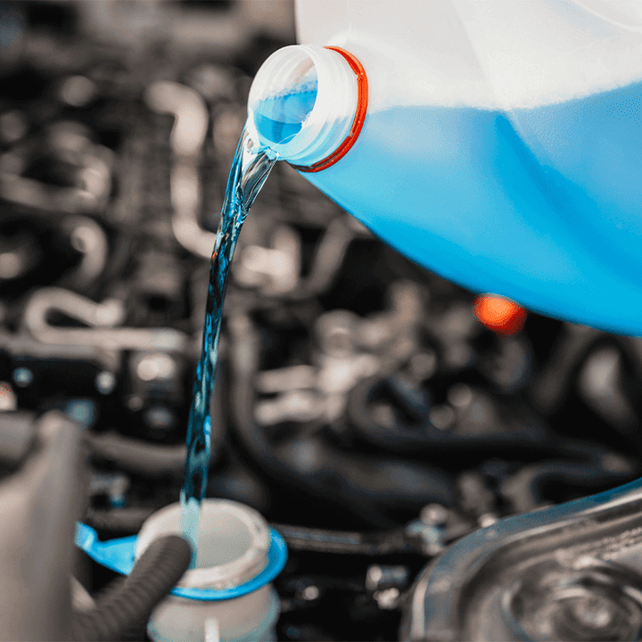 Replenish and add coolant Replenish and add coolant