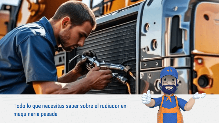 Todo lo que necesitas saber sobre el radiador en maquinaria pesada