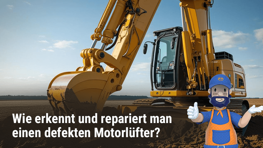 Wie erkennt und repariert man einen defekten Motorlüfter?