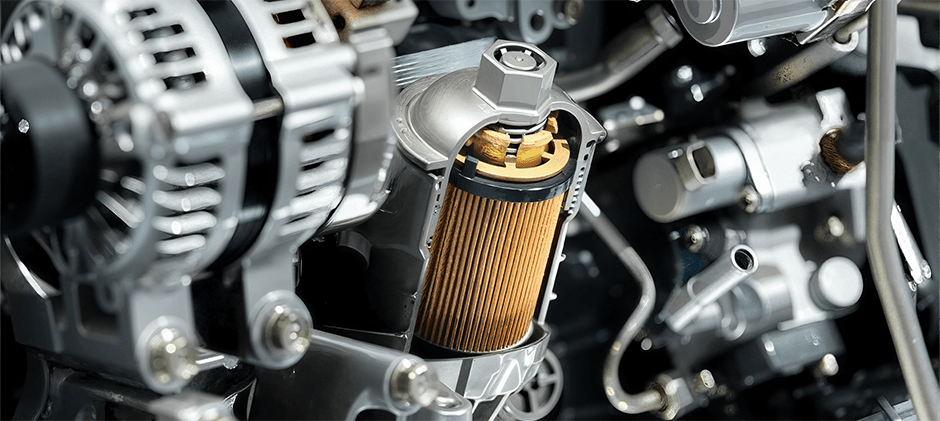 Key Fuel Filter Clogged Signal
