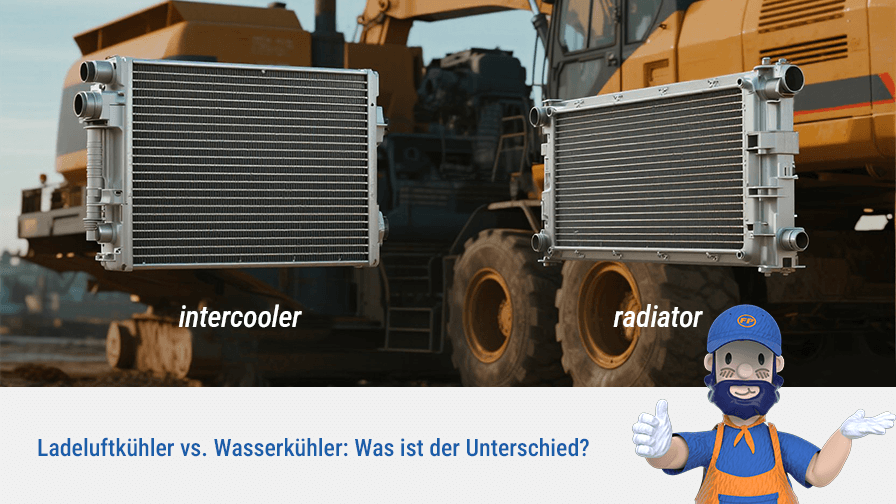 Ladeluftkühler vs. Wasserkühler: Was ist der Unterschied?