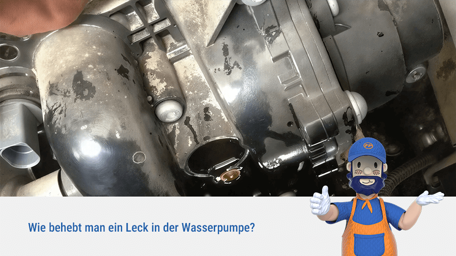 Wie behebt man ein Leck in der Wasserpumpe?