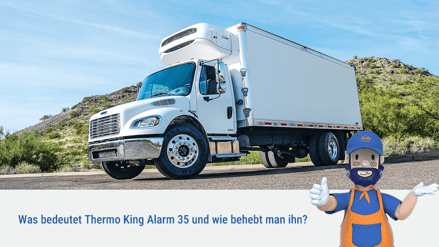 Was bedeutet Thermo King Alarm 35 und wie behebt man ihn?
