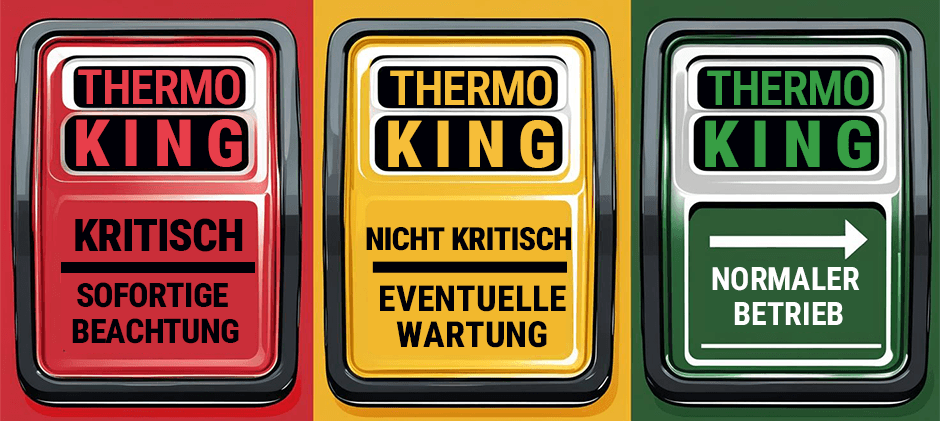 Diese Übersicht hilft Ihnen, Thermo King Alarmcodes schneller zu verstehen