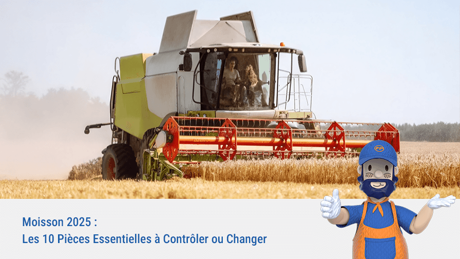 Moisson 2025 : Les 10 Pièces Essentielles à Contrôler ou Changer