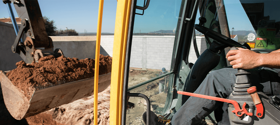 A-person-is-operating-an-excavator