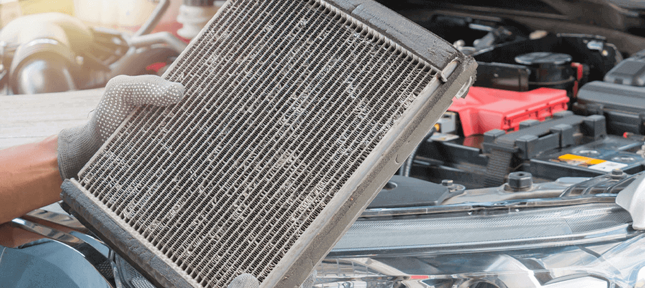 Check-the-Heater-Core-of-the-equipment