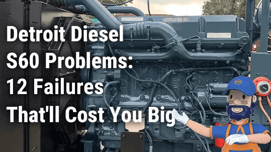 Detroit Diesel S60 Problems: 12 Failures That’ll Cost You Big