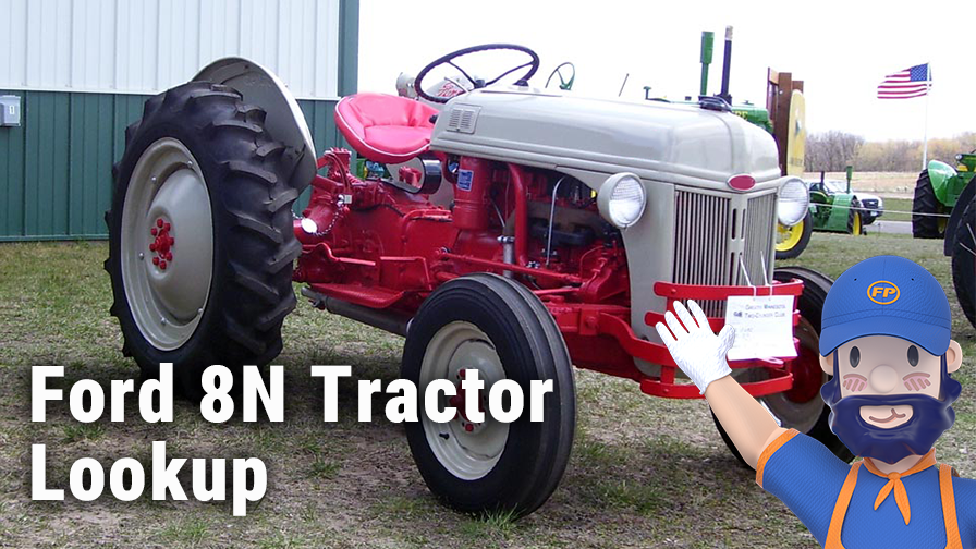 Ford 8N Tractor Specifications and Parts Lookup