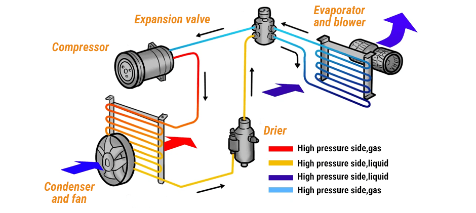 Show-a-schematic-diagram-of-the-working-principle-of-an-AC-dryer