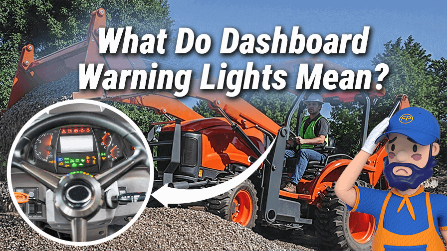What Do Dashboard Warning Lights Mean on the Kubota Tractor?