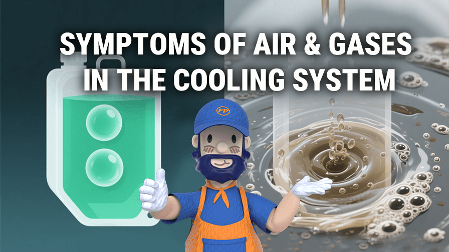 Symptoms of Air & Gases in the Cooling System: What’s the Difference